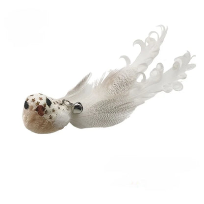 Interactive Feather Cat Toy – Feather Teaser for Cat Play & Exercise