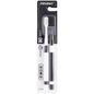 2-Pack Bamboo Charcoal Toothbrush Set – Ultra-Fine Soft Bristles for Deep Cleaning | Couple & Family Adult Toothbrushes for Sensitive Gums