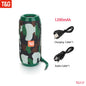 10W Portable Bluetooth Speaker — IPX5 Waterproof, FM Radio, TWS, USB/TF Card, 1200mAh Battery
