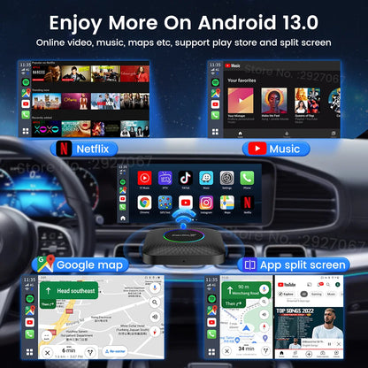 CarlinKit CPC200-Tbox Android 13 CarPlay AI Box
