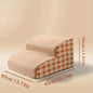 High-Density Foam Pet Steps 2 or 3-Step Non-Slip Dog & Cat Stairs for Older Pets Sofa Bed Ladder for Joint Pain
