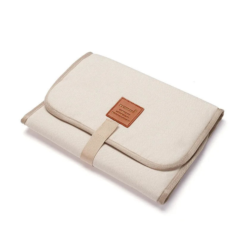 Foldable Waterproof Baby Changing Pad - Portable Newborn & Toddler Diaper Mat, 58.5×30.5 cm (23×12 in), Oxford Fabric