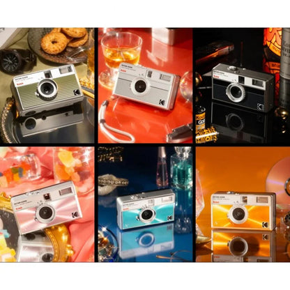 Half-Frame 35mm Film Camera with Built-in Flash, Star Filter & Bulb Shutter