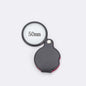 Folding Pocket Magnifier 6X/8X 50mm/60mm Leather Case Portable Handheld Loupe for Reading & Jewelry