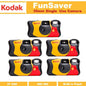 Single-Use Disposable Film Camera — 27/39 Exposures, ISO 800, Built-In Manual Flash