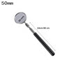 360° Telescoping Inspection Mirror with LED Light & Magnetic Head — Extendable 9.4–28.7 in (24–73 cm) for Car Repair