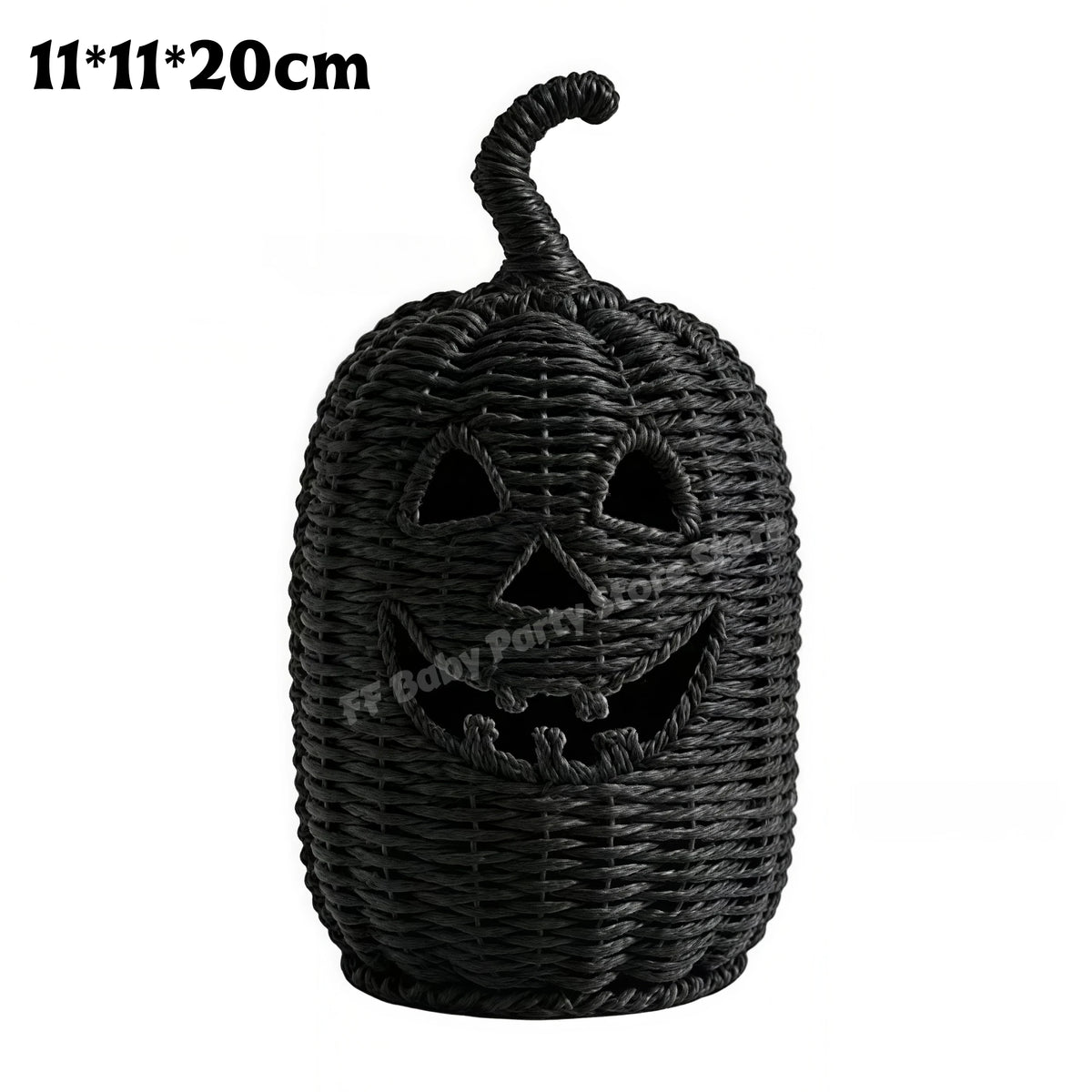 Resin Halloween Pumpkin Decoration with Witch Hat - 6 Styles