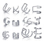 Gold Leaf Ear Cuff Clip-On Earrings for Women — No-Piercing Cartilage Climbers