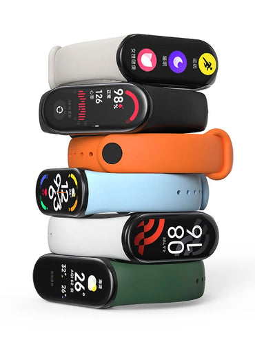 Silicone Sport Strap NFC Rubber Bracelet Replacement for Smart Fitness Bands Unisex