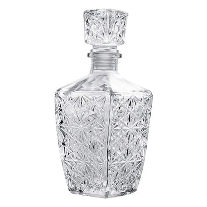 Novelty Design Multi Styles Barware Wine Glass Bottle 250-1000ml Lead-free Glass Whiskey Decanters for Liquor Scotch Bourbon