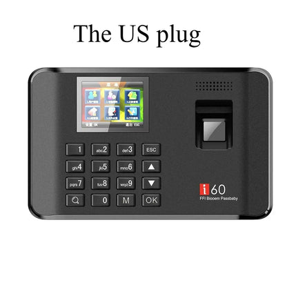 Biometric Fingerprint Time and Attendance Recorder - Employee Clock In/Out System