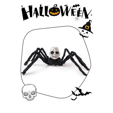 Animatronic Halloween Spider Prop, Motion-Activated