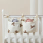 Baby Diaper Bag & Crib Hanging Organizer - Bed Headboard Storage Bag for Newborns & Toddlers (15 x 7.5 in / 39 x 20 cm)