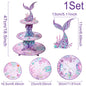 Mermaid Tail Cupcake Stand Under The Sea Little Mermaid Birthday Party Supplies Wedding Birthday Party Decor Kids Baby Shower