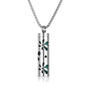 Stainless Steel Aromatherapy Necklace – Oil Diffuser Pendant