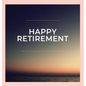 Happy Retirement Guest Book (Hardcover): Guestbook for retirement, message book, memory book, keepsake, retirement book to sign - Hardcover