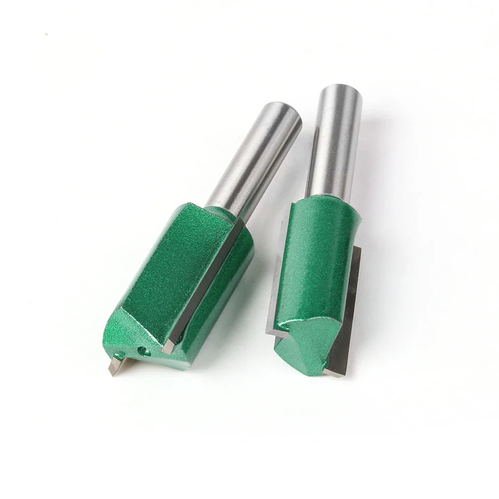 Tungsten Carbide Router Bit 3-20mm (0.12-0.79 in) Diameter, 8mm (0.315 in) Shank, Single/Double Flute Straight Bit for Woodworking