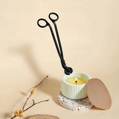 Candle Wick Trimmer Scissors – Metal Wick Cutter for Scented Candles, Even Burn
