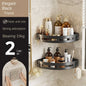 Adhesive Bathroom Shelf Shower Caddy No-Drill Corner Towel Holder Floating Storage Organizer (1/2/3 Pack)