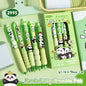 Capybara Erasable Gel Pens 6-Pack Refillable 0.5mm Smudge-Free Cute Animal Stationery for School & Office