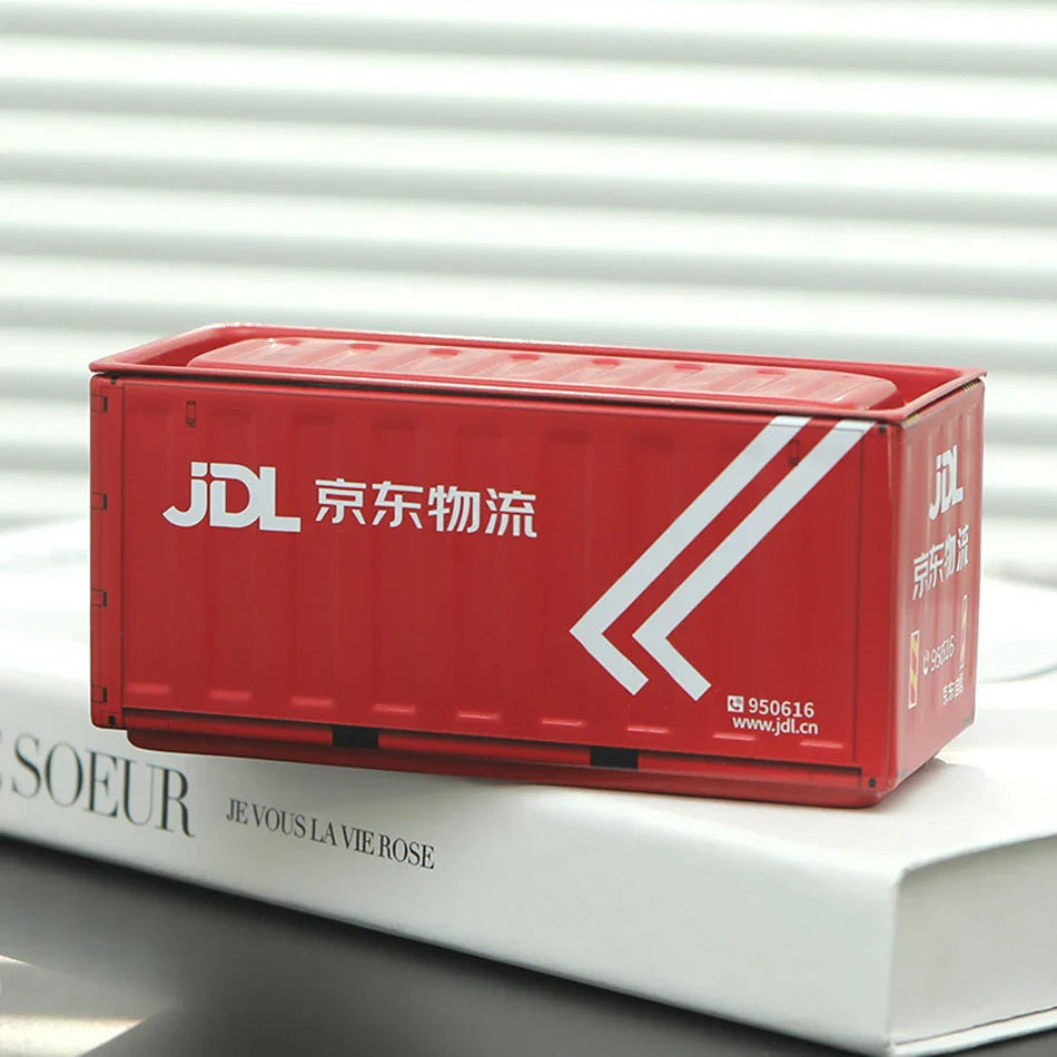 Mini Iron Storage Box Miniature Storage Iron Box Creative Decoration Collect Small Item Desktop Mini Container Model Xmas Gifts