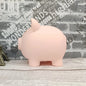 Cute Cartoon Pig Piggy Bank - Kids Coin Bank Money Saving Box (3.5 in / 9 cm)