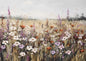 Wildflower Prints Neutral Floral Gallery Wall Decor Antique Summer Landscape Poster Garden Countryside Aesthetic Wall Decoration