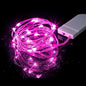 Battery Operated LED Fairy String Lights Waterproof Silver Wire 1–10m (3.3–32.8ft) 10–100 LEDs for Wedding Party Christmas