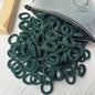 20/50-Pack Kids Elastic Hair Bands, Colorful Girls Scrunchies & Baby Hair Ties