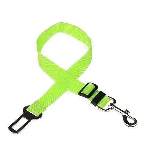 Pet Car Seat Belt Harness – Adjustable Safety Clip for Dogs & Cats