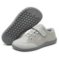 Kids Wide Toe Barefoot Sneakers Minimalist Lightweight Mesh & Faux Leather Hook & Loop Shoes