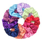 Satin Scrunchies Set for Women & Girls – 25/10/6 Pcs Elastic Hair Bands | Soft Silk Ponytail Holders & Fashion Hair Accessories