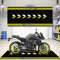 VIKAMA Motorcycle Display Floor Mat, Dirt-Resistant Home Decoration, Corridor And Passageway Carpet, Room Bedside Blanket
