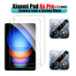 2-Pack Tempered Glass Screen Protector for 11.2-inch (28.4 cm) & 12.4-inch (31.5 cm) Tablets with 2 Camera Lens Covers