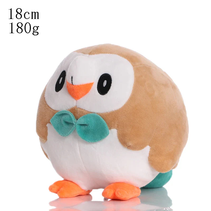 Pikachu & Friends 8 in (20 cm) Plush Stuffed Animal — Pikachu Charmander Squirtle Bulbasaur Eevee Scorbunny Gengar Snorlax Christmas Gift