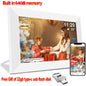 10.1 Inch (25.7 cm) 64GB WiFi Digital Photo Frame 1280x800 IPS HD Touchscreen Wall Mountable