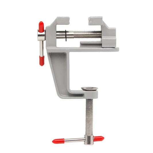 Mini Table Clamp Pliers – Flat-Mouth DIY Craft Clamp for Carving, Jewelry & Model Making