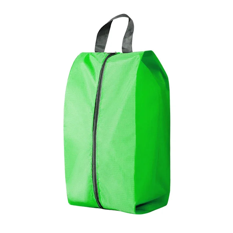 Dustproof Shoes Storage Bags Travel Portable Nylon Shoes Bag with Sturdy Zipper Pouch Case Waterproof Pocket Shoes Organizer