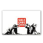 Girl and Red Balloon Banksy Art Nordic Characters Canvas Painting  Mural  Poster Living Room Bedroom Bar Home Decoration