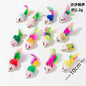 3–200 Pack Rattle Cat Mouse Toys – Prefilled Catnip Faux Fur Interactive Cat Toys for Cats