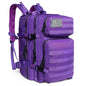 45L (11.9 gal) Tactical Backpack – Large Capacity Molle 3-Day Assault Pack for Hiking, Camping & Trekking