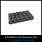 6-Slot Euro Coin Dispenser Waist Wallet – Waiter & Driver Cash Coin Holder with Zipper Pocket
