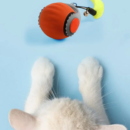 Interactive Automatic Cat Toy Ball — Self-Activating Bite-Resistant Pet Toy