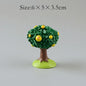 ZAKKA Cute Drinking Cat Figuines Shiba Inu Soak In The Bath Resin Model Pomelo Tree Fairy Garden Home Desktop Decoration gifts