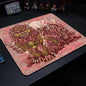 Cute Tiger Small Gaming Mouse Pad with Wrist Rest — Anti-Slip Rubber Desk Mat for Laptops & Keyboards
