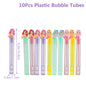 Mermaid Bubble Tube Soap Bottle Little Mermaid Birthday Party Decor Kids Wedding Baby Shower Party Gifts for Guests  Favors Toys