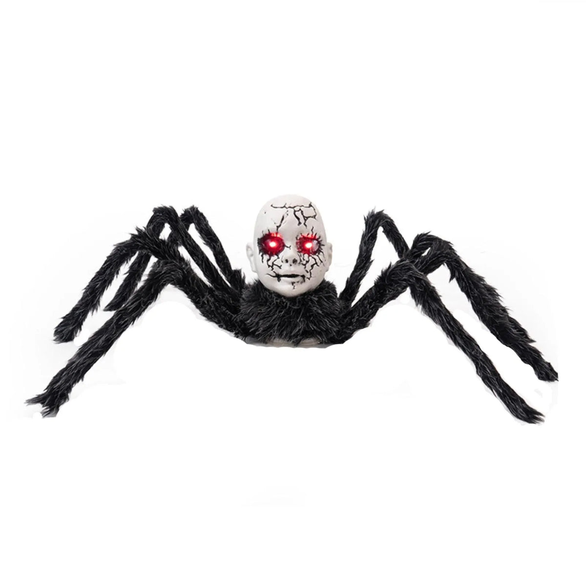 Animatronic Halloween Spider Prop, Motion-Activated