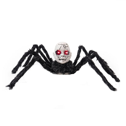 Animatronic Halloween Spider Prop, Motion-Activated