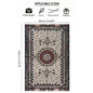 VIKAMA Classic Mosque Print Islamic Prayer Mat, Foldable Travel Muslim Rug, Washable Lightweight Janamaz for Eid Ramadan Gifts