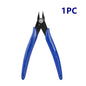 Diagonal Pliers Side Cutting Nippers Wire Cutter 125mm (4.92 in) - Pack of 1/5/10 for Electronics, Jewelry and Model Making